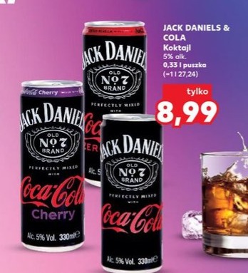 koktajl whiskey z cola