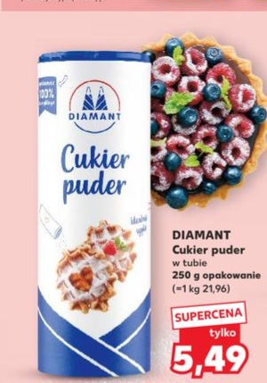 cukier puder w tubie