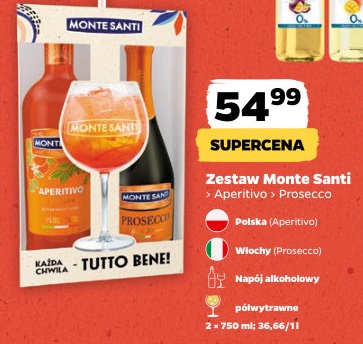 zestaw aperitivo + prosecco