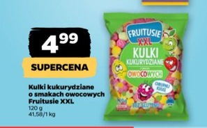 kulki kukurydziane o smakach owocowych