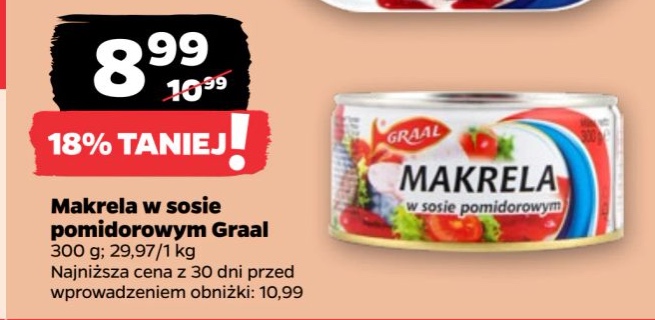 makrela w sosie pomidorowym