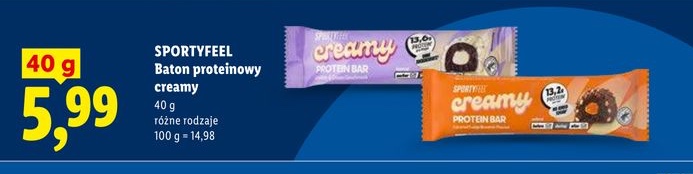 baton proteinowy creamy