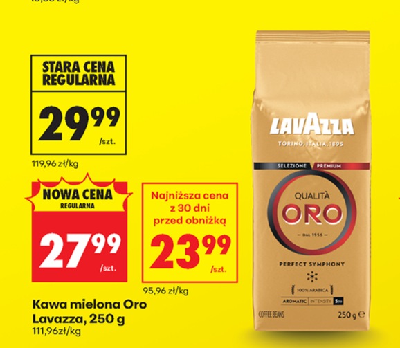 kawa mielona oro