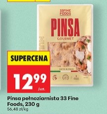 pinsa pełnoziarnista