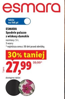 spodnie damskie palazzo z wiskozą