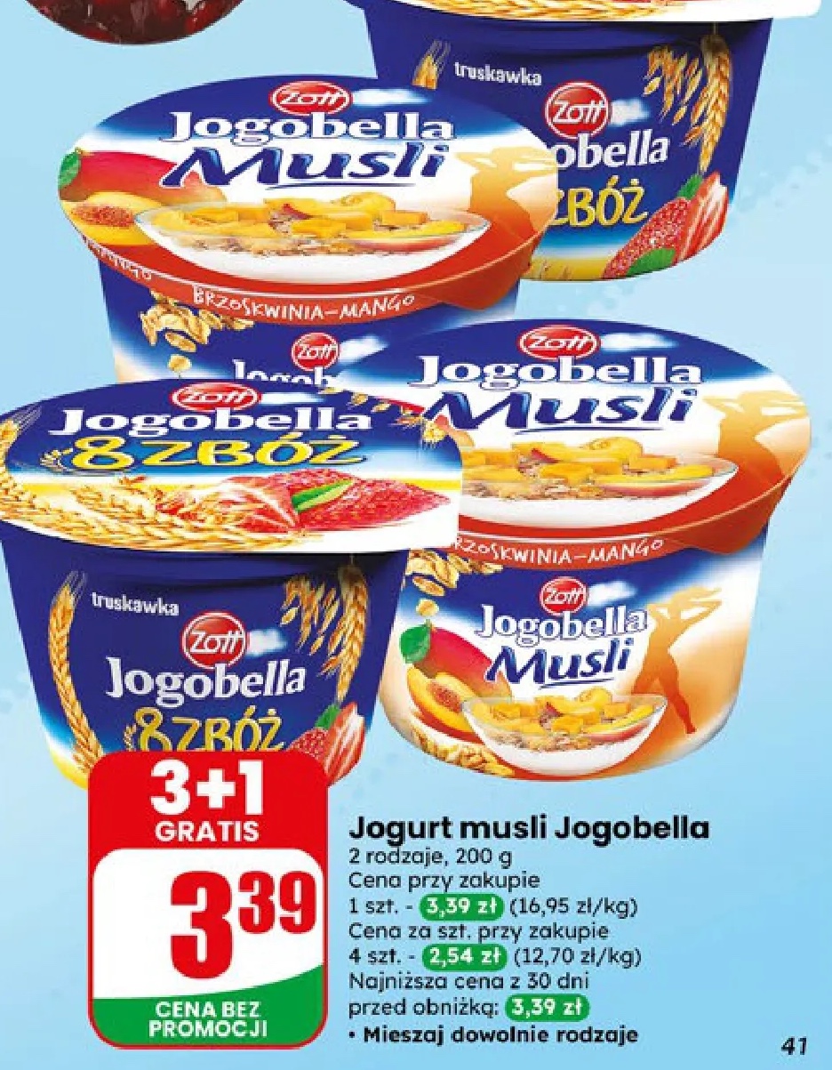 jogurt musli
