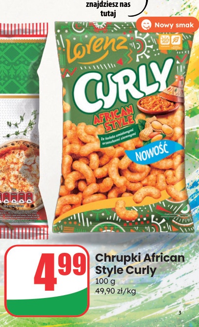 chrupki african style curly