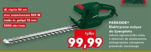 elektryczne nożyce do żywopłotu