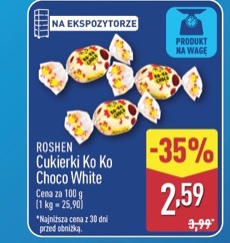 cukierki ko ko choco white
