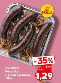 kaszanka z cebulką prażoną