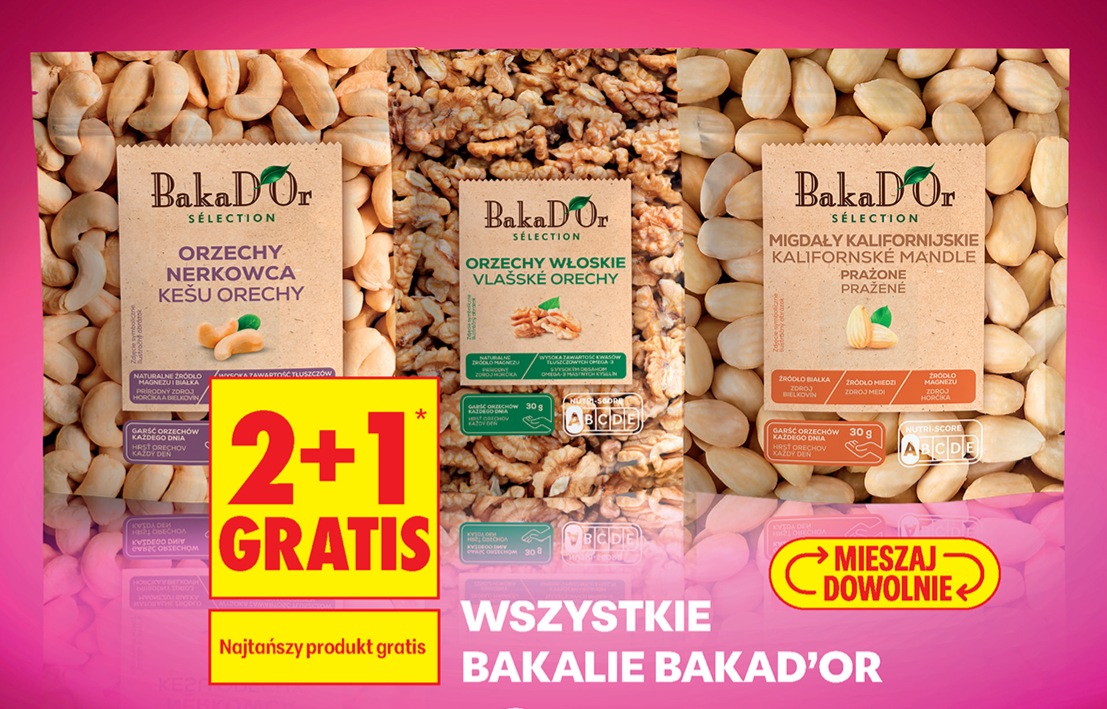 wszystkie bakalie