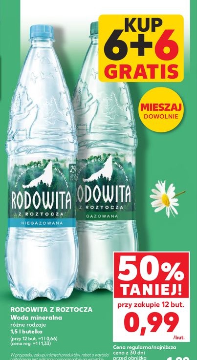 woda mineralna niegazowana