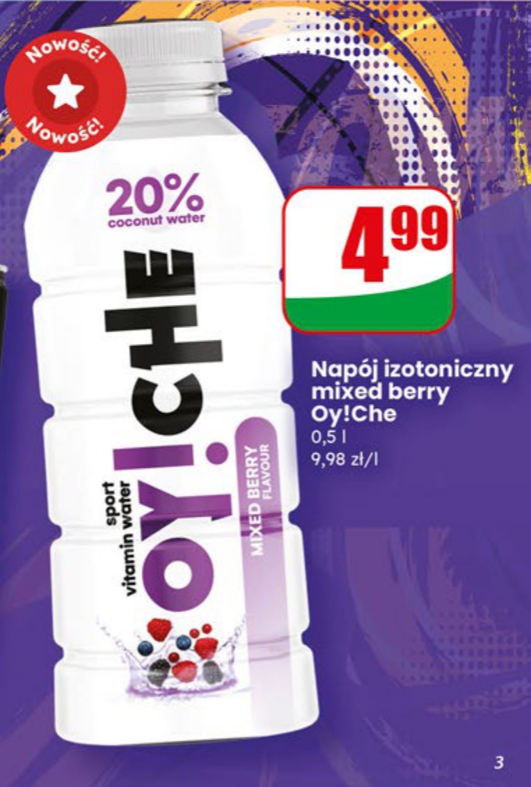 napój izotoniczny mixed berry