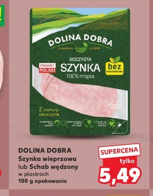 szynka wieprzowa w plastrach