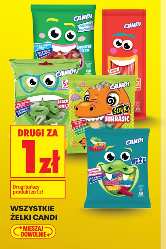 żelki różne rodzaje