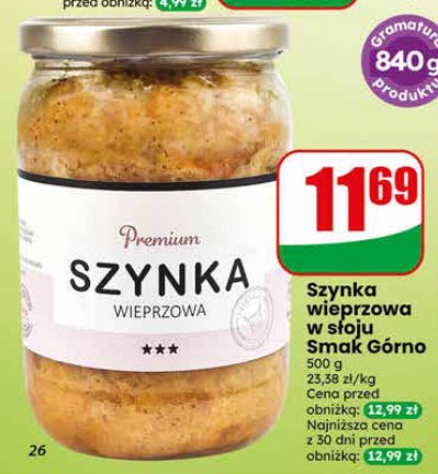 szynka wieprzowa w słoju