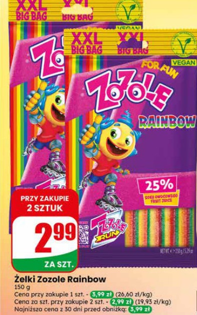 żelki rainbow