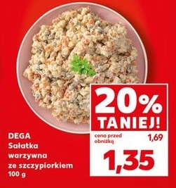 sałatka warzywna ze szczypiorkiem