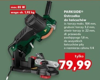 ostrzałka do łańcuchów
