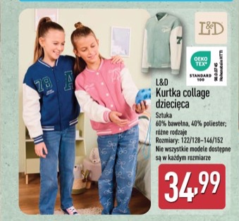 kurtka collage dziecięca