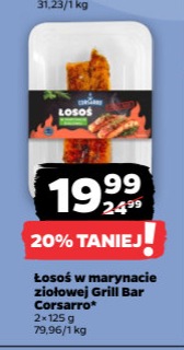 łosoś w marynacie ziołowej