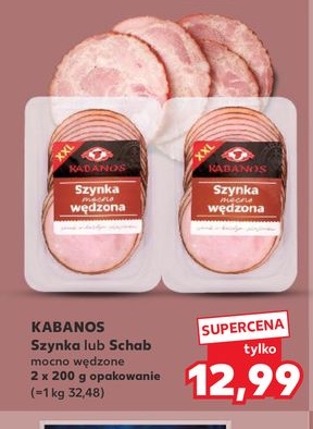 szynka lub schab mocno wędzone