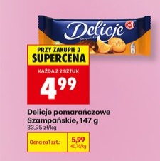 ciastka pomarańczowe szampańskie