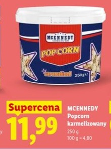 popcorn karmelizowany