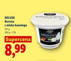 burrata z mleka bawolego