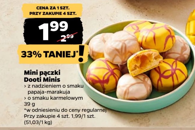 mini pączki dooti minis