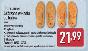 skórzane wkładki do butów