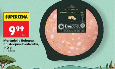 mortadella z pistacjami