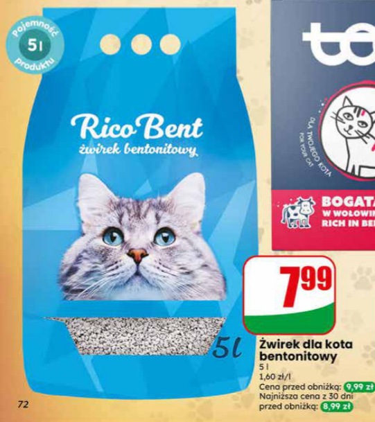 żwirek dla kota bentonitowy
