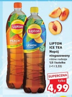 napój niegazowany