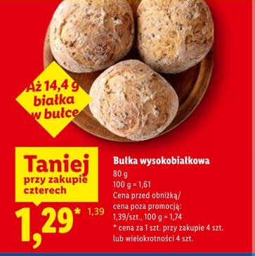 bułka wysokobiałkowa