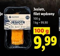 jesiotr filet wędzony