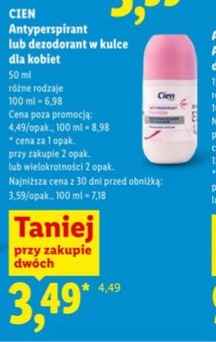 dezodorant w kulce dla kobiet