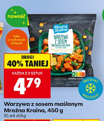 warzywa z sosem maślanym