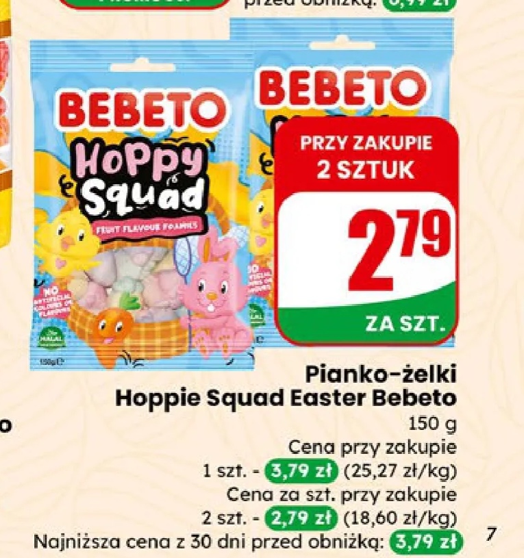pianko-żelki Hoppie Squad Easter