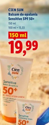 balsam do opalania sensitive SPF 50