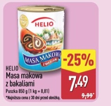 masa makowa z bakaliami