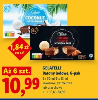 batony lodowe, 6-pak