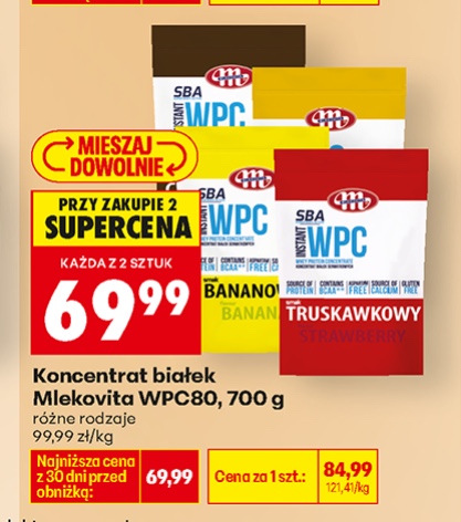 koncentrat białek mleka WPC80