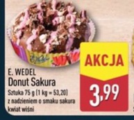 donut sakura z nadzieniem o smaku sakura kwiat wiśni