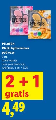 hydrożelowe płatki pod oczy