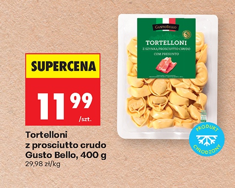 tortelloni z prosciutto crudo