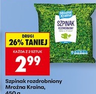 szpinak rozdrobniony
