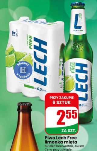 piwo bezalkoholowe limonka mięta