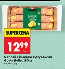 cannoli z kremem cytrynowym