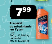 preparat do udrażniania rur